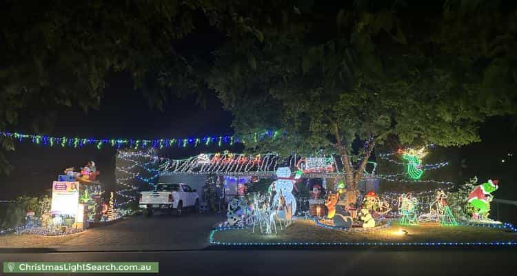 Christmas Light display at 50 Greenridge Court, Wynn Vale