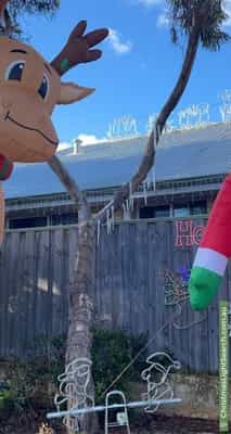 Christmas Light display at 127 Beachside Parade, Yanchep