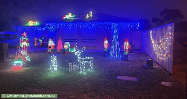 Christmas Light display at 34 Coogee Avenue, Paralowie