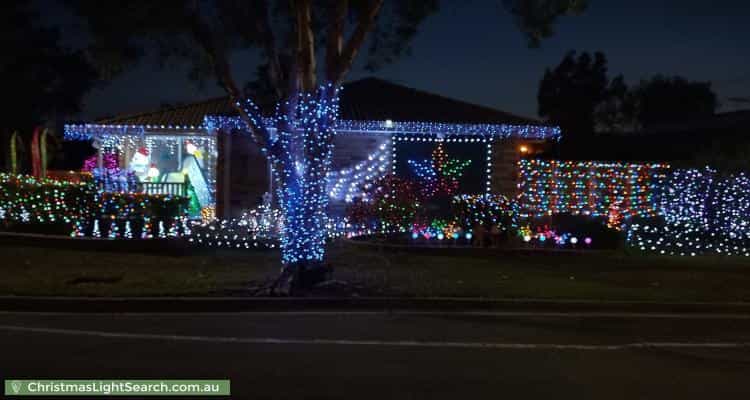 Christmas Light display at 20 Concordia Street, Boondall