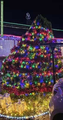 Christmas Light display at 26 Casuarina Avenue, Surrey Downs