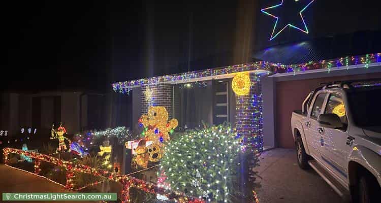 Christmas Light display at  Cadence Avenue, Lara