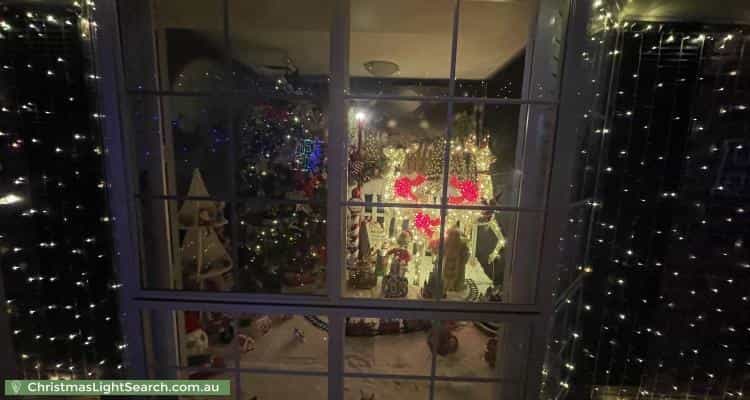 Christmas Light display at 4 Willmott Place, Glenmore Park