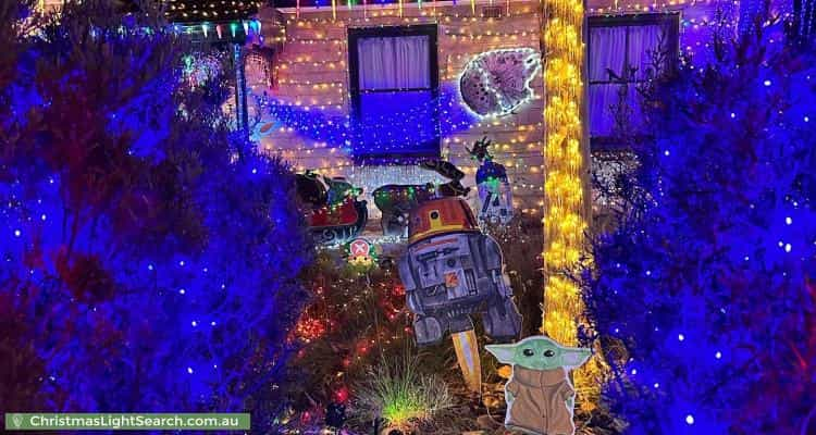 Christmas Light display at 30 Gardiner Avenue, Warradale