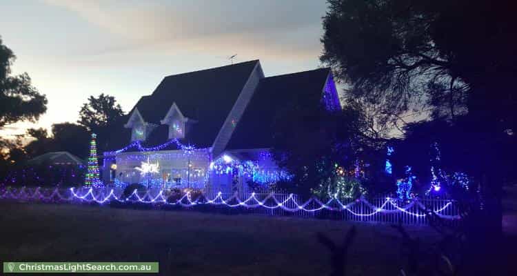 Christmas Light display at 1 Den Dulk Avenue, Altona