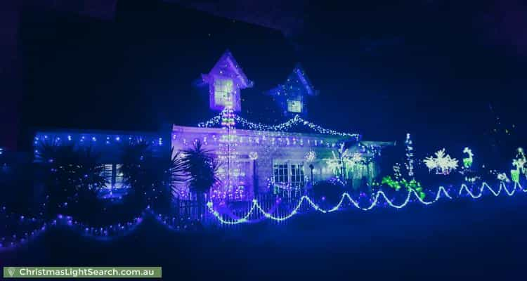 Christmas Light display at 1 Den Dulk Avenue, Altona