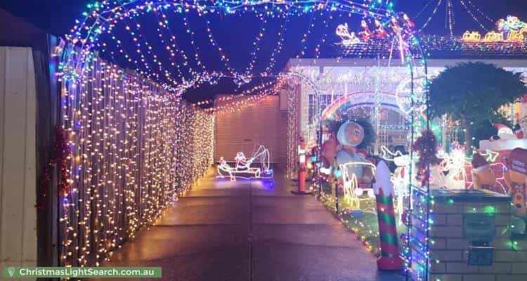 Christmas Light display at 37 Flinders Street, Keilor Park