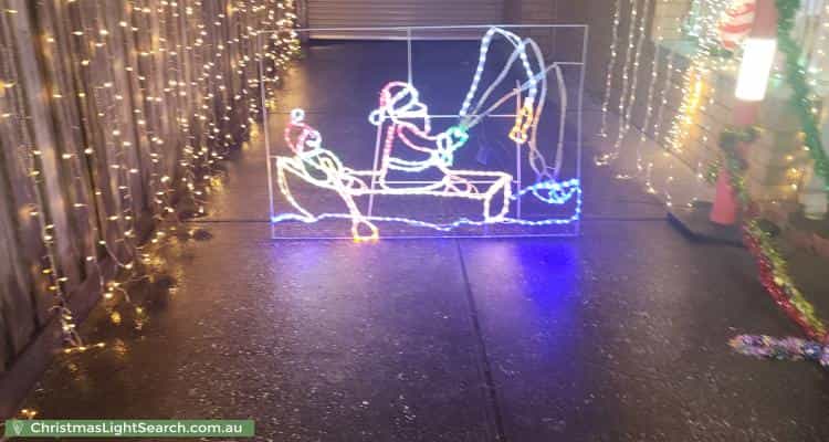 Christmas Light display at 37 Flinders Street, Keilor Park