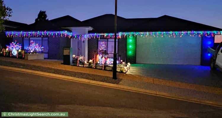 Christmas Light display at 8 Clancy Court, Gawler South