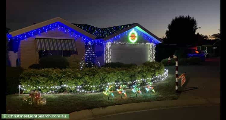 Christmas Light display at  Edith Place, Amaroo