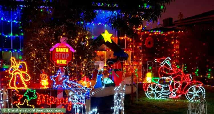 Christmas Light display at 5 Wirraway Crescent, Thomastown