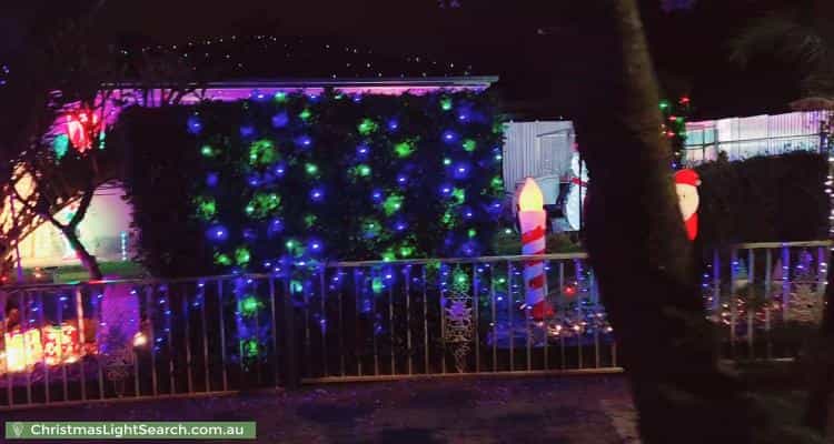 Christmas Light display at 17 Burford Street, Elizabeth Downs