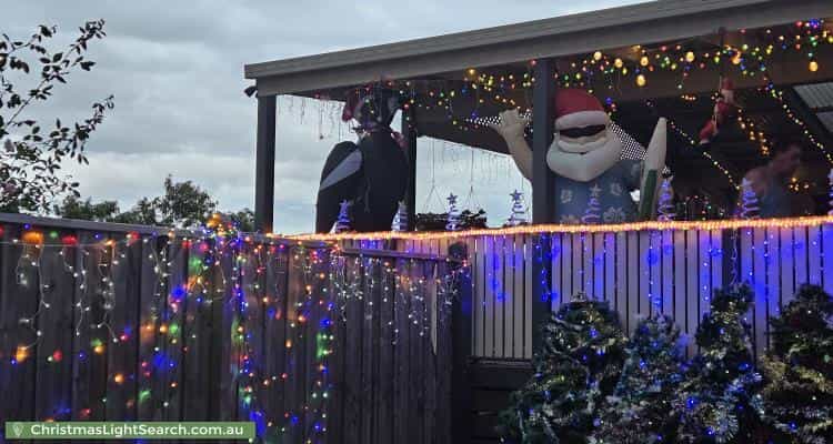 Christmas Light display at 52 Blackwood Park Road, Ferntree Gully