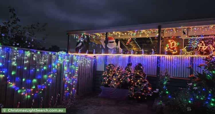 Christmas Light display at 52 Blackwood Park Road, Ferntree Gully