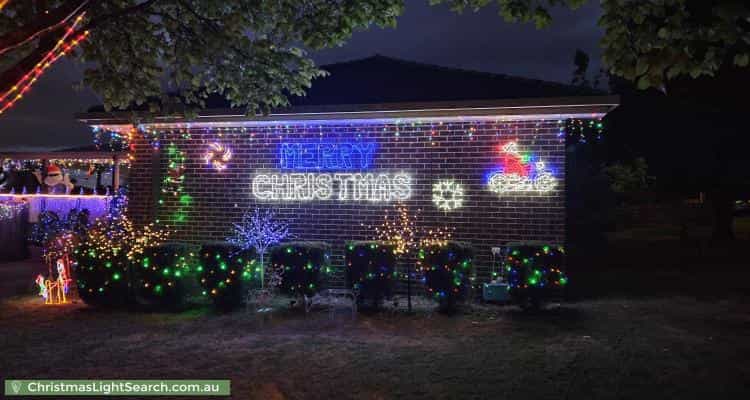 Christmas Light display at 52 Blackwood Park Road, Ferntree Gully