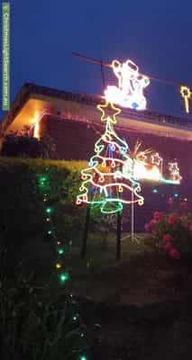 Christmas Light display at 7 Tandy Street, Aberfoyle Park