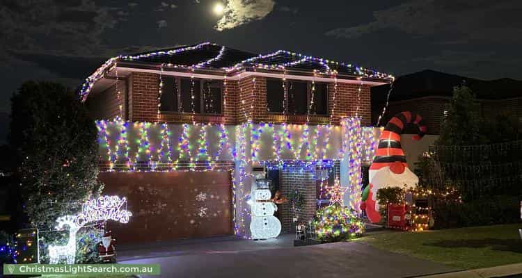 Christmas Light display at  Ceres Way, Box Hill
