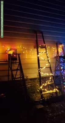 Christmas Light display at 77 Mount Riddell Road, Healesville
