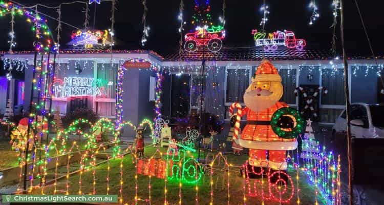 Christmas Light display at 20 Torrens Street, Werribee