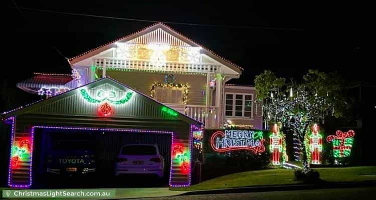 Christmas Light display at 12 Citrus Street, Moorooka