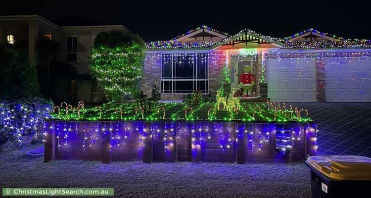 Christmas Light display at 6 Jirramba Court, Glenmore Park