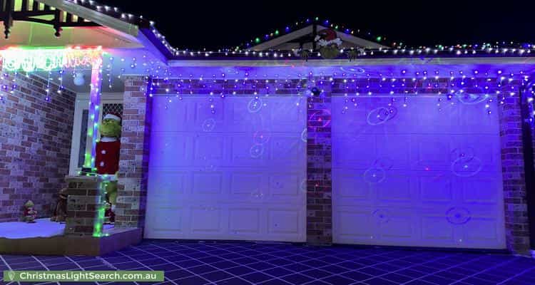 Christmas Light display at 6 Jirramba Court, Glenmore Park