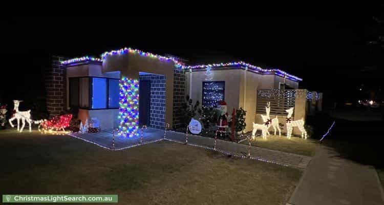 Christmas Light display at 196 Keane Street, Cloverdale