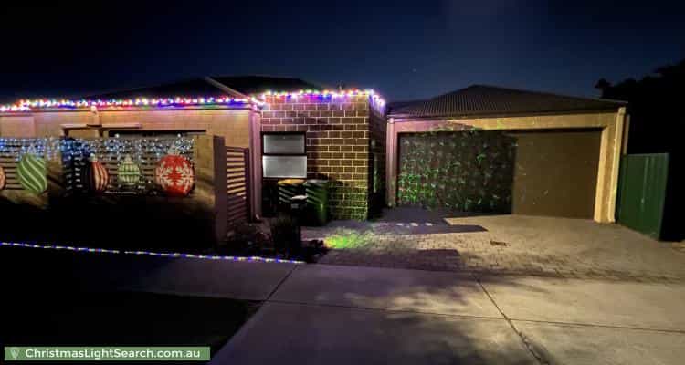 Christmas Light display at 196 Keane Street, Cloverdale