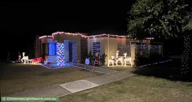 Christmas Light display at 196 Keane Street, Cloverdale