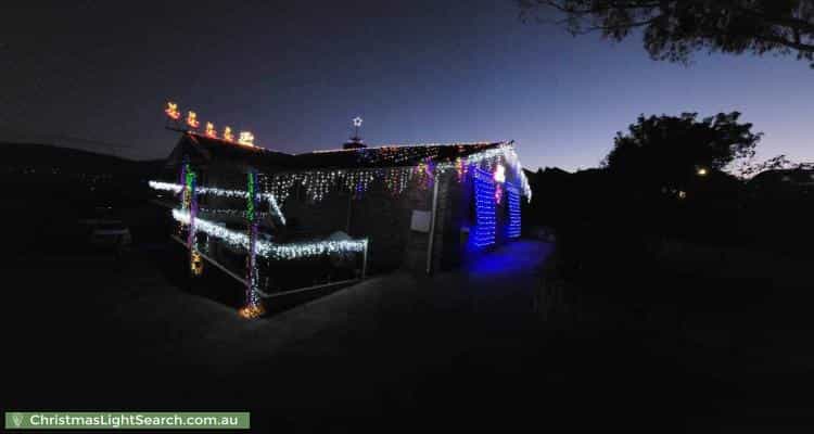 Christmas Light display at 31 O'Connor Circuit, Calwell