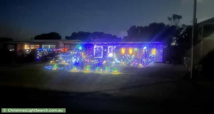 Christmas Light display at 84 Liverpool Road, Goolwa North