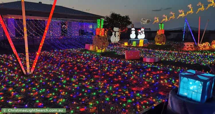 Christmas Light display at 6167 Port Wakefield Highway, Wild Horse Plains