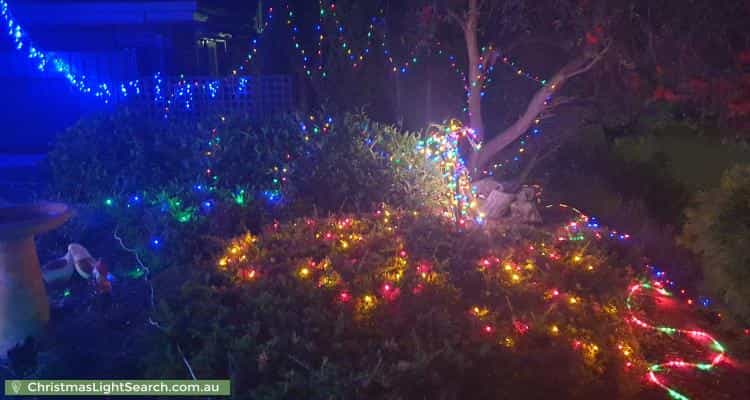 Christmas Light display at 8 Gilbert Road, Mount Barker