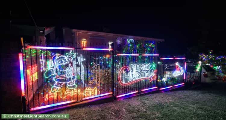 Christmas Light display at Karingal Road, Dernancourt