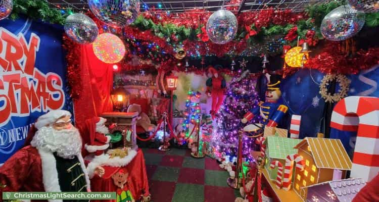 Christmas Light display at Karingal Road, Dernancourt