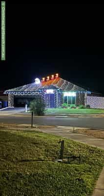 Christmas Light display at 2 Medieval Crescent, Mooroopna