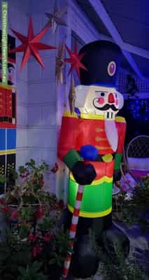 Christmas Light display at 17 Browning Street, Moonee Ponds