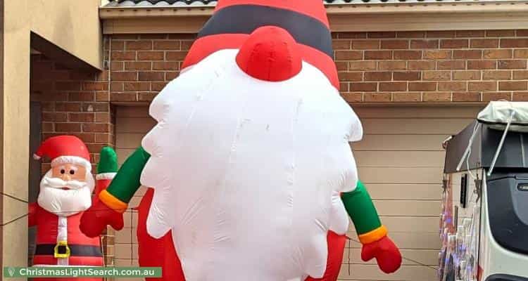 Christmas Light display at 1 Cordoba Way, Mernda