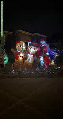 Christmas Light display at 1 Cordoba Way, Mernda