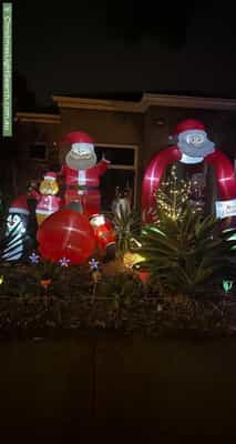 Christmas Light display at 1 Cordoba Way, Mernda