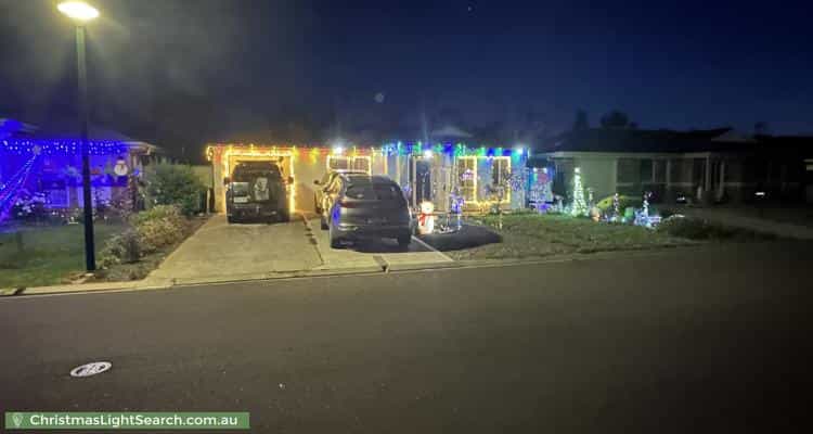 Christmas Light display at 28 McPherson Grove, Davoren Park