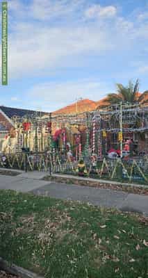 Christmas Light display at 45 Days Road, Croydon Park
