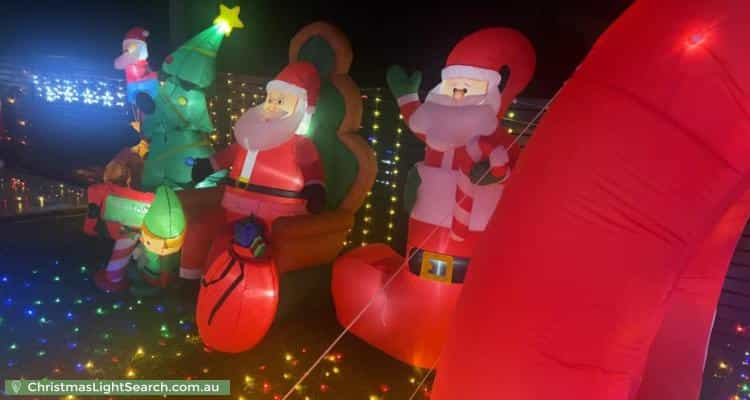 Christmas Light display at 45 Doonside Crescent, Blacktown