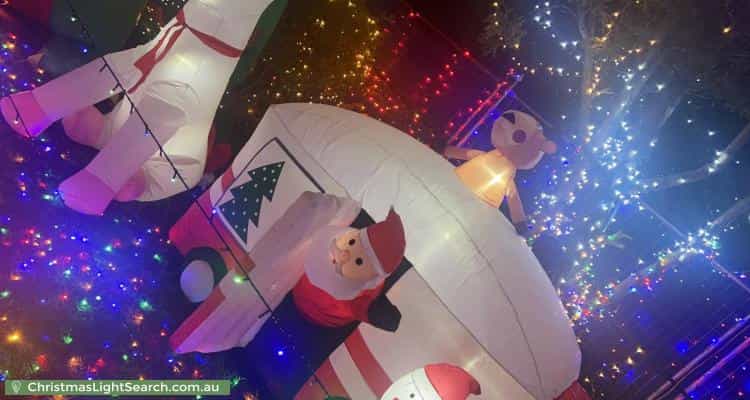 Christmas Light display at 45 Doonside Crescent, Blacktown