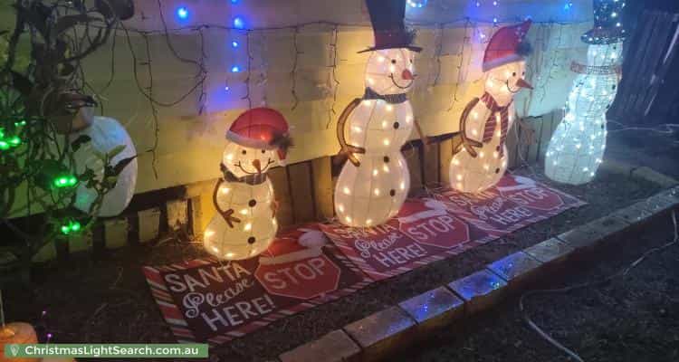 Christmas Light display at 31 Lindwall Street, Upper Mount Gravatt