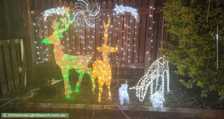 Christmas Light display at 31 Lindwall Street, Upper Mount Gravatt