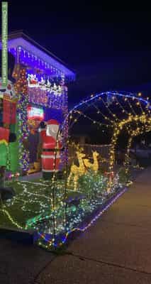 Christmas Light display at 10 Cotterdale Avenue, Mount Barker
