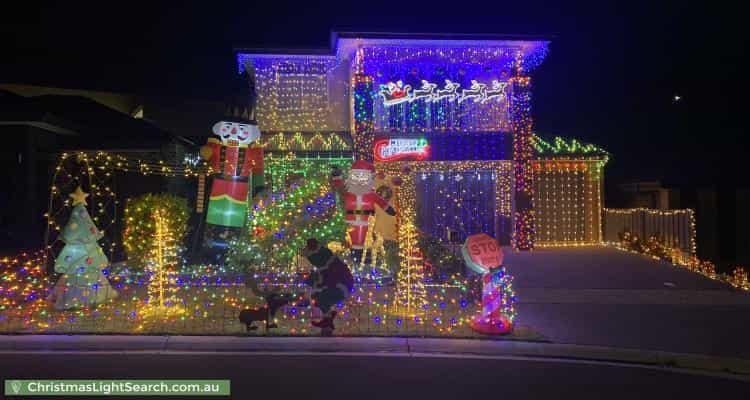 Christmas Light display at 10 Cotterdale Avenue, Mount Barker