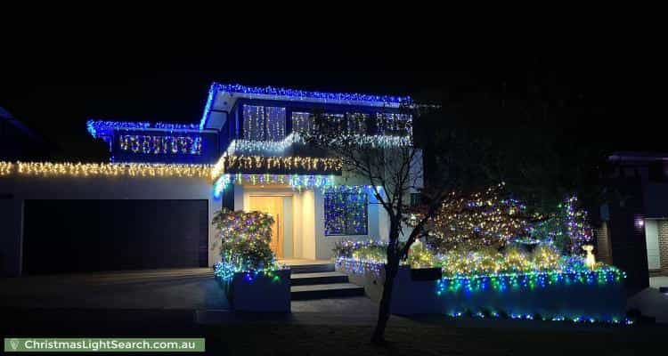 Christmas Light display at 8 Palmerston Avenue, Bundoora