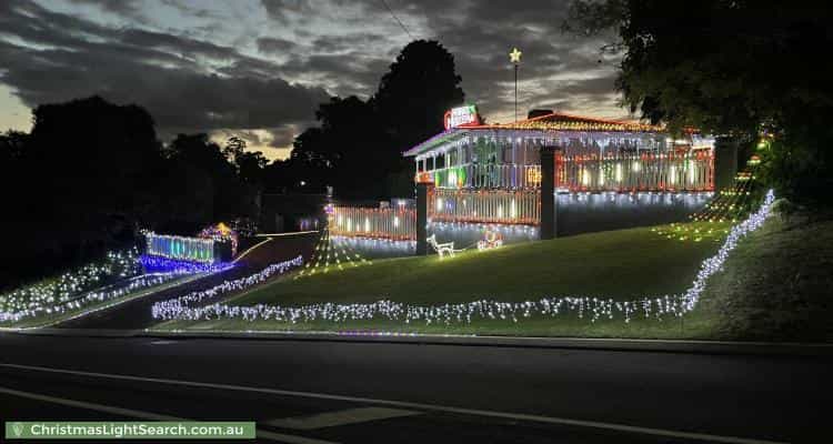 Christmas Light display at 28 Carawatha Avenue, Mount Nasura